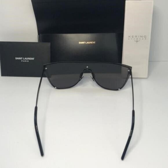 New Authentic SAINT LAURENTSL 1 Mask Sunglasses - Picture 8 of 11